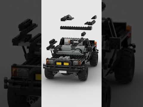 Marty‘s Toyota Pick-up truck | #backtothefuture #lego #speedbuild