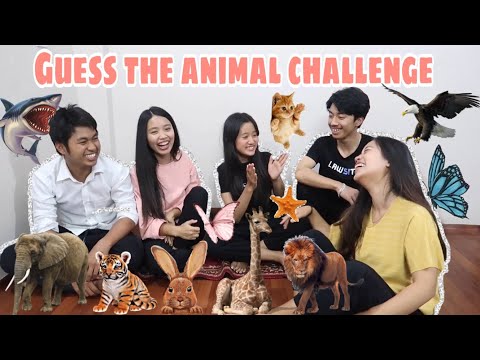 Guess The Animal Challenge W/ My Siblings | Srijana Shrees Magar