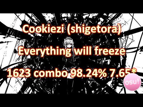 Cookiezi #1 on UNDEAD CORPORATION - Everything will freeze 1623 combo 98,24 %