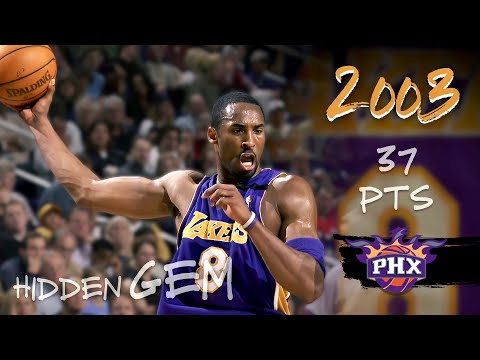 Kobe Bryant Showcases Midrange Ability During Rare 37-Pt Gem in Phoenix | Full Highlights