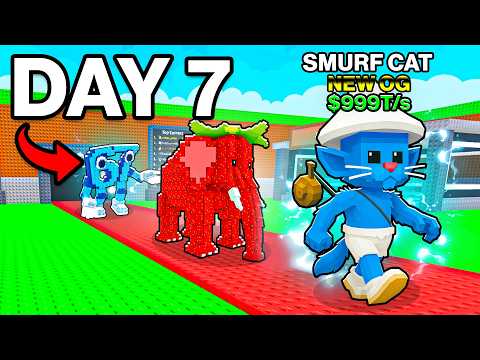 Ich habe 7 Tage in Steal a Brainrot verbracht!