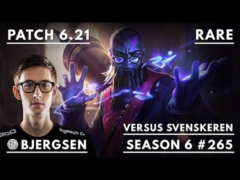 265. Bjergsen vs Svenskeren - Ryze vs Twisted Fate - Mid - October 27th, 2016 - S6 Patch 6.21