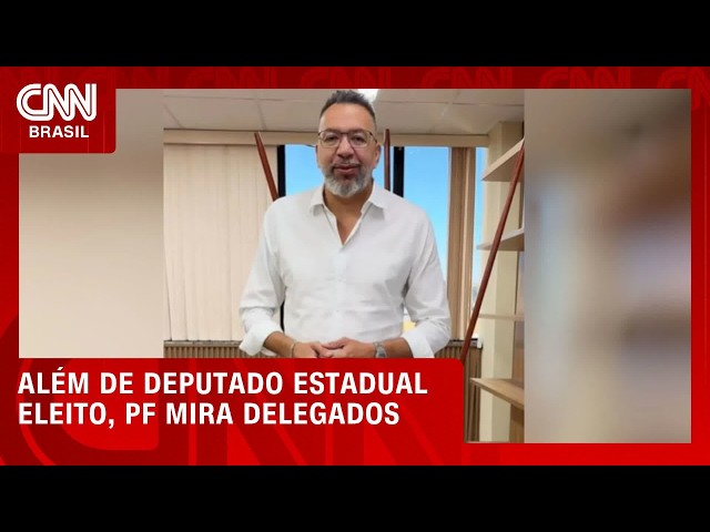 Além de Márcio Canella, PF mira delegados em nova operação | LIVE CNN