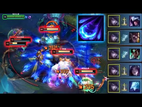 Rank 1 Aphelios : Literally 1v5 Hard Carry 4 Challenger !