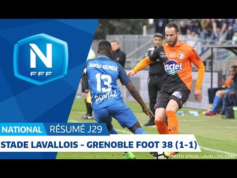 J29 : Stade Lavallois - Grenoble Foot 38 (1-1), le résumé I National FFF 2018