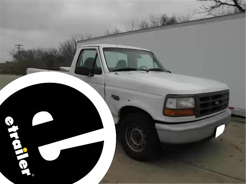 etrailer | Set up: Curt Trailer Hitch Receiver on a 1996 Ford F-150