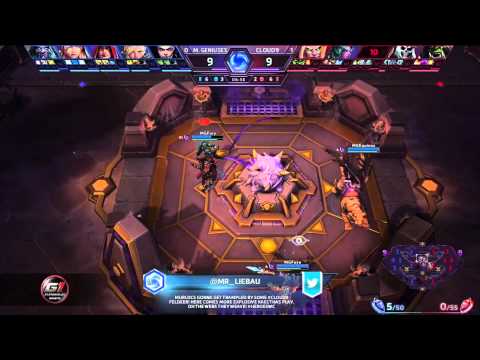 M Geniuses vs Cloud9 Game 2 - Heroes Of The Storm Americas Championship