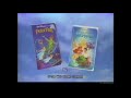 1990 Disney S Peter Pan Little Mermaid VHS Clamshell Tapes At Wal Mart Commercial