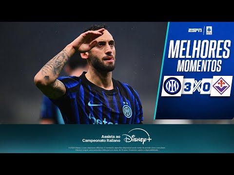 Gols e lances de Internazionale x Fiorentina