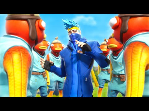 We STREAM SNIPED NINJA With The FISHY ARMY!