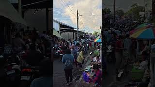 【バリ島】ニュピ前のローカル市場は早朝から大混雑！