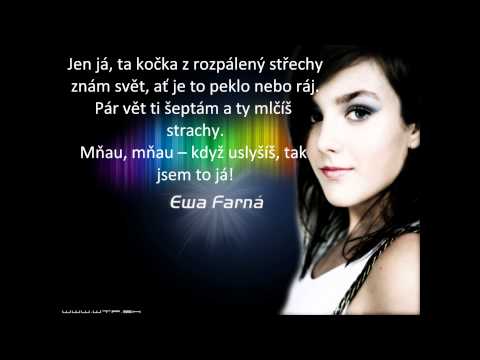 Ewa farna-kočka na rozpálený střeše -lyrics