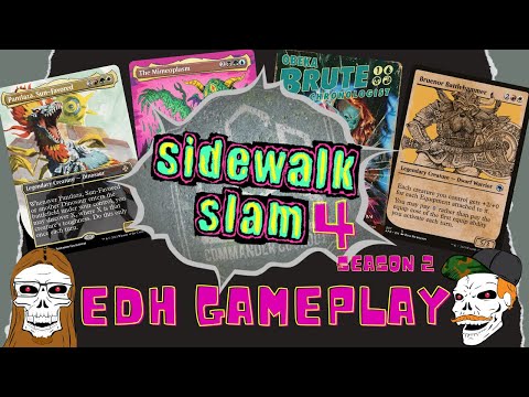 CCO's SideWalk Slam - Game 4 - Season 2 - FUN Commander Gameplay | Casual EDH | MtG | CCO Podcast