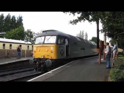 47376 freightliner 1995 departing Toddington at the GWR Gala 28/07/2013