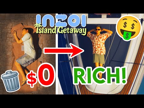 I Started With $0 to Luxury in inZOI: Cahaya Island Getaway