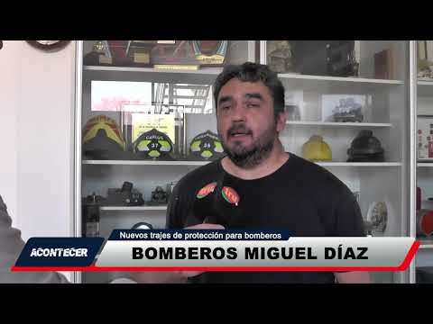 Marcos Juárez: Nuevo equipamiento para Bomberos Voluntarios. Más detalles