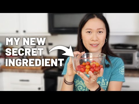 You NEED to try this! 🤤🤤 Garlic, tomato, and shallot confit - my new favorite secret ingredient