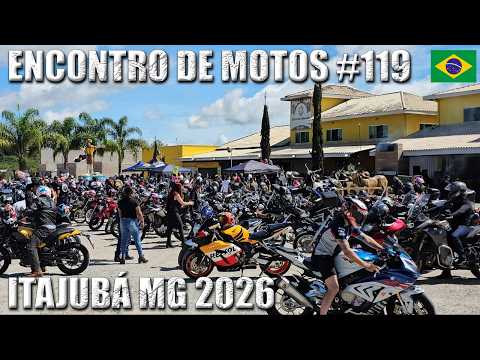 🇧🇷 Encontro de Motos 119 - Itajubá MG Brasil 2026 | Evento 03 - Barraca Amarela