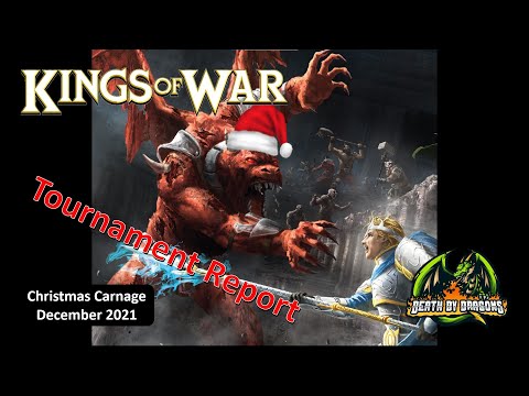Kings of War Tournament Report - Christmas Carnage Dec 2021