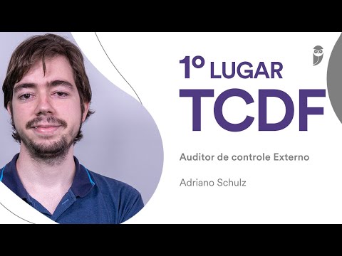 INTERVIEW: Adriano Schulz, approved in 1st place in the TCDF competition for External Control Aud...