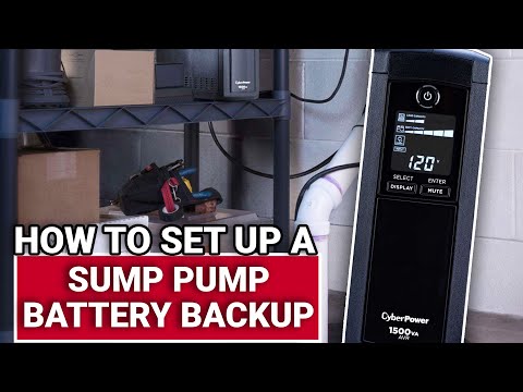 How To Set Up A Sump Pump Battery Backup - Ace Hardware