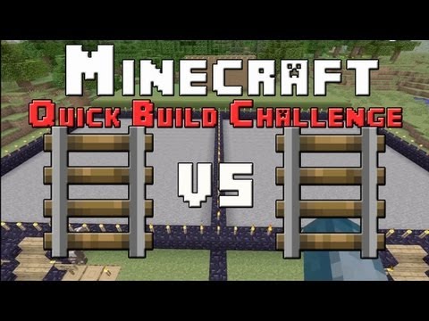Minecraft Xbox - Quick Build Challenge - RollerCoaster