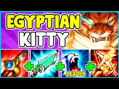 *NEW SKIN* GUARDIAN OF THE SANDS RENGAR SPOTLIGHT FULL AP ONESHOT BUILD JUNGLE League Of Legends S10