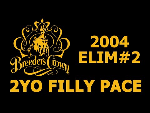2004 Breeders Crown Elim#2 Fast Ruffles 2YO Filly Pace