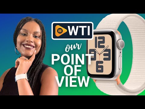 Apple Watch SE (2nd Gen) [GPS 40mm] Smartwatch with Starlight Aluminum Case with Starlight Sport Loop. Fitness & Sleep Tracker - WTI product video review