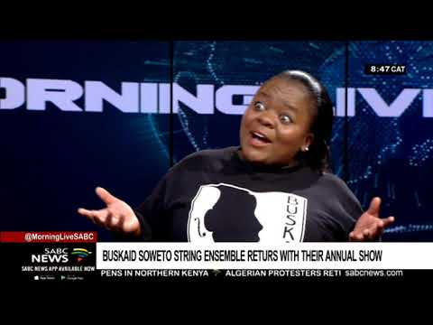 The Buskaid Soweto String Ensemble promises to be bigger and better