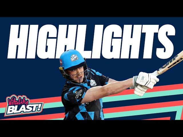 Hose Smashes 9️⃣5️⃣ from 51 balls 💥| Nottingham vs Worcestershire – Highlights | Vitality Blast 2025