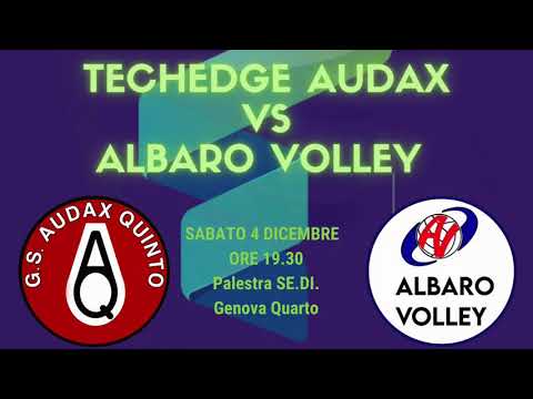TECHEDGE AUDAX vs ALBARO VOLLEY