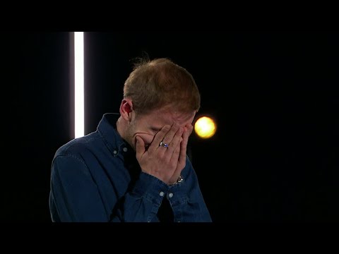 Kevin Klein under sitt besked: "Är det en dröm?" - Idol 2017 - Idol Sverige (TV4)
