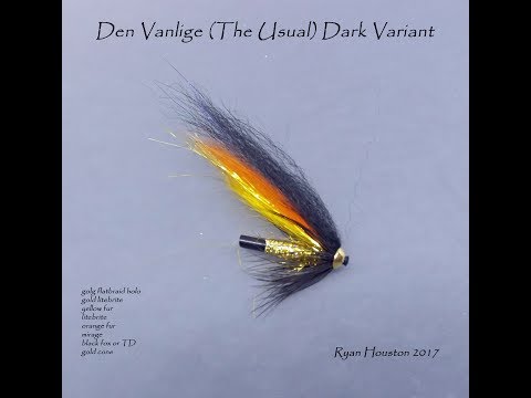 TYING THE USUAL DEN VANLIGE DARK  VARIANT WITH RYAN HOUSTON 2017