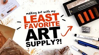 WHY?! ANYTHING BUT THIS!! | My Least Favorite Art Supply | Mystery Art Box | ArtSnacks Unboxing