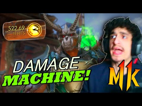 50% DAMAGE COMBO!! | Mortal Kombat 11 - Shao Kahn *Online DISRESPECT*