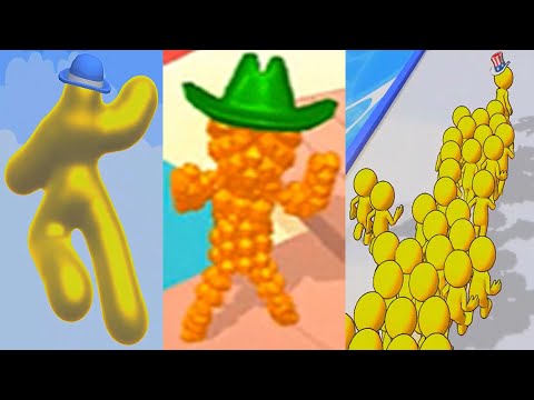 FOLLOWERS 3D vs PIXEL RUSH vs BLOB RUNNER 3D