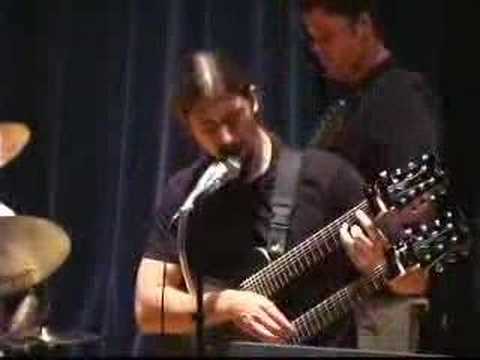 Mike Walsh Playing Guns & Roses Sweet Child O' Mine Tapping on a Double Neck Guitar 2005