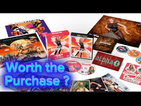 BARBARELLA 4K Collector’s Edition Unboxed & Review  #movie. #film #classic 