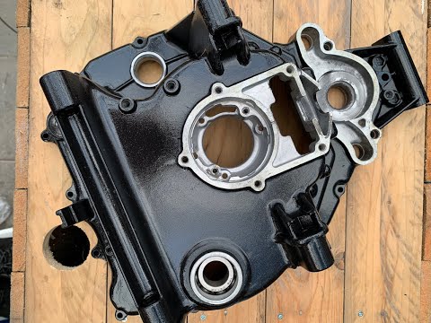 🎬 Honda CX500 cafe racer build. Rear Cover installation. Ep 36. 🏁