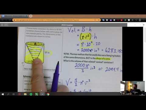 Math 8 - 3.4.21 Solving Volume Problems