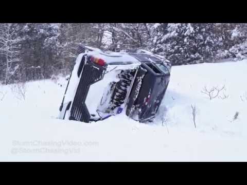 Lots of Crashes and Roll Over on I94 in Wright County MN - 2/12/2019