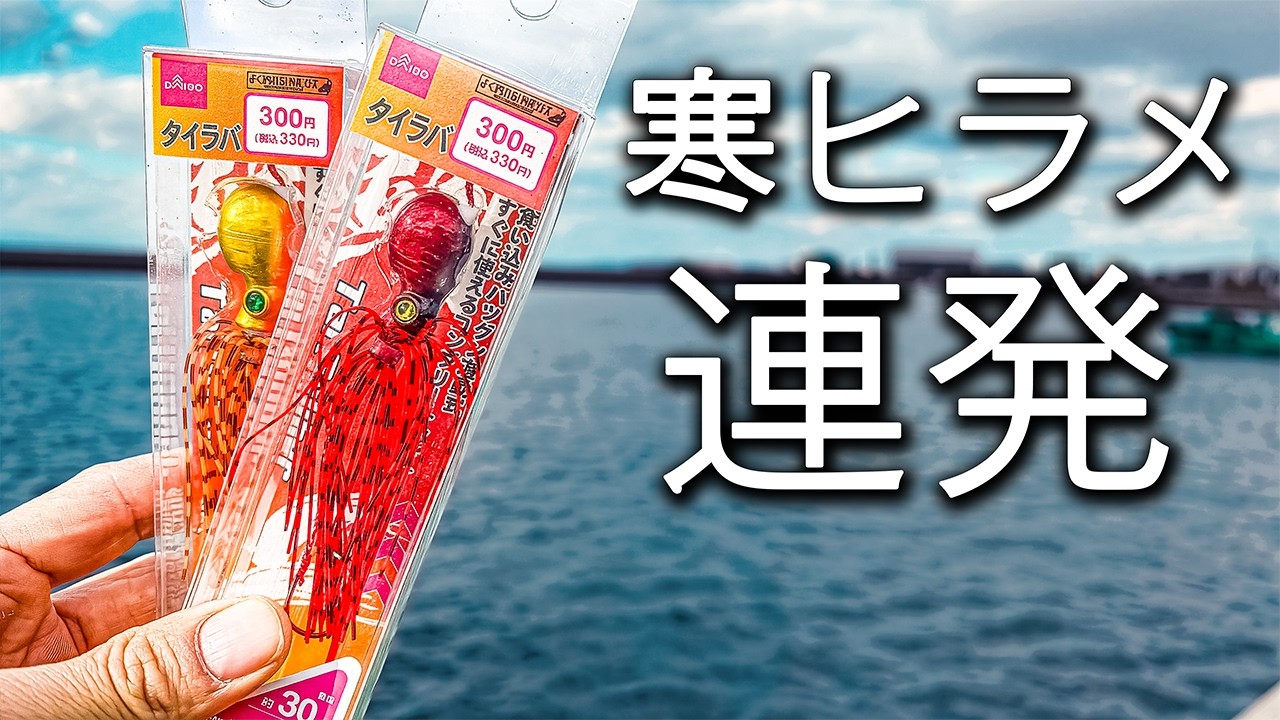 釣具屋の店員には悪いが、百均のルアーがその辺の漁港を「ヒラメの巣」に変えてしまった。