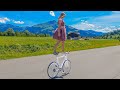 Incredible Bike Tricks Meets Beautiful Austrian Landscape