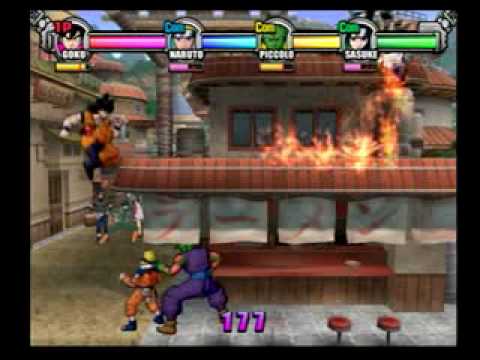 Battle Stadium DON - Goku vs. Naruto vs. Piccolo vs. Sasuke