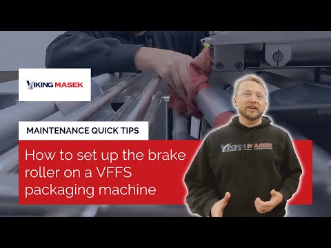 , title : 'VFFS packaging machine maintenance - How to set up the film brake roller on a VFFS machine'