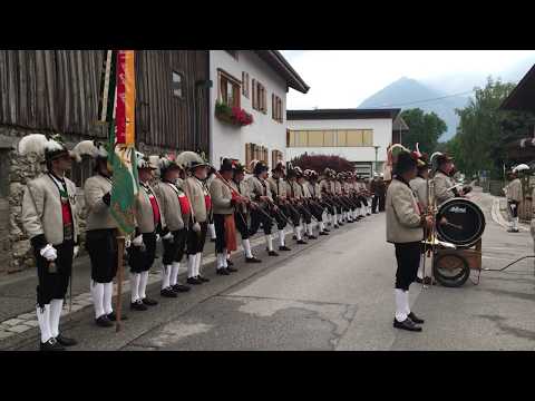Ehrensalve Herz Jesu in Strass im Zillertal 2017