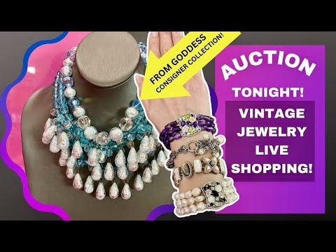 Consignor Jewelry Auction! Vintage Jewelry Live Shopping!  ???????????????? ????????????????????⬇︎