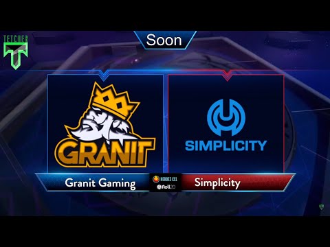 [HeroesCCL by Roll20] Granit Gaming vs. Simplicity - Playoffs Day 1