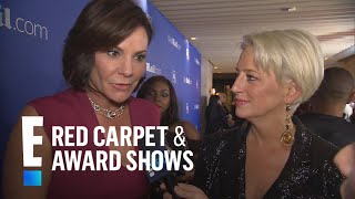 "RHONY" Stars Luann de Lesseps & Dorinda Medley Talk Holidays | E! Live from the Red Carpet